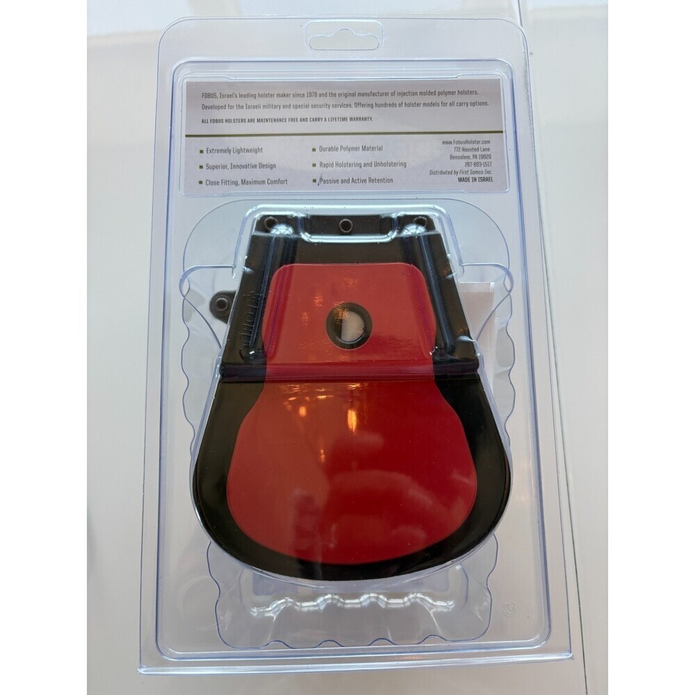 Fobus Paddle Holster Right Hand Springfield XD Taurus Millennium Black SP11B - Picture 2 of 2